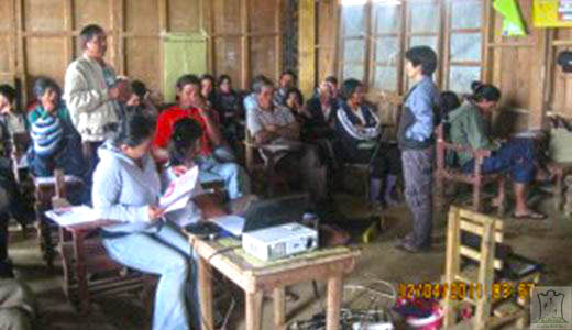 Disaster Risk Reduction Training at Tonglayan Natonin, Mt. Province