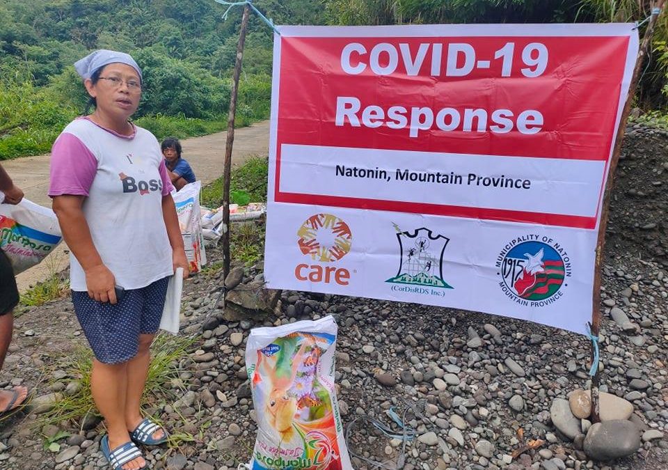 1,237 sacks of rice distributed in 5 barangays in Natonin, Mountain Province