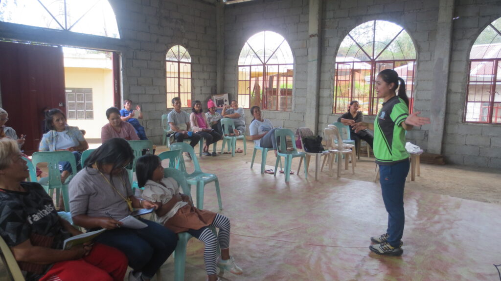 Disaster Training in Madange