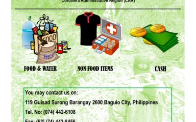CALL FOR DONATIONS